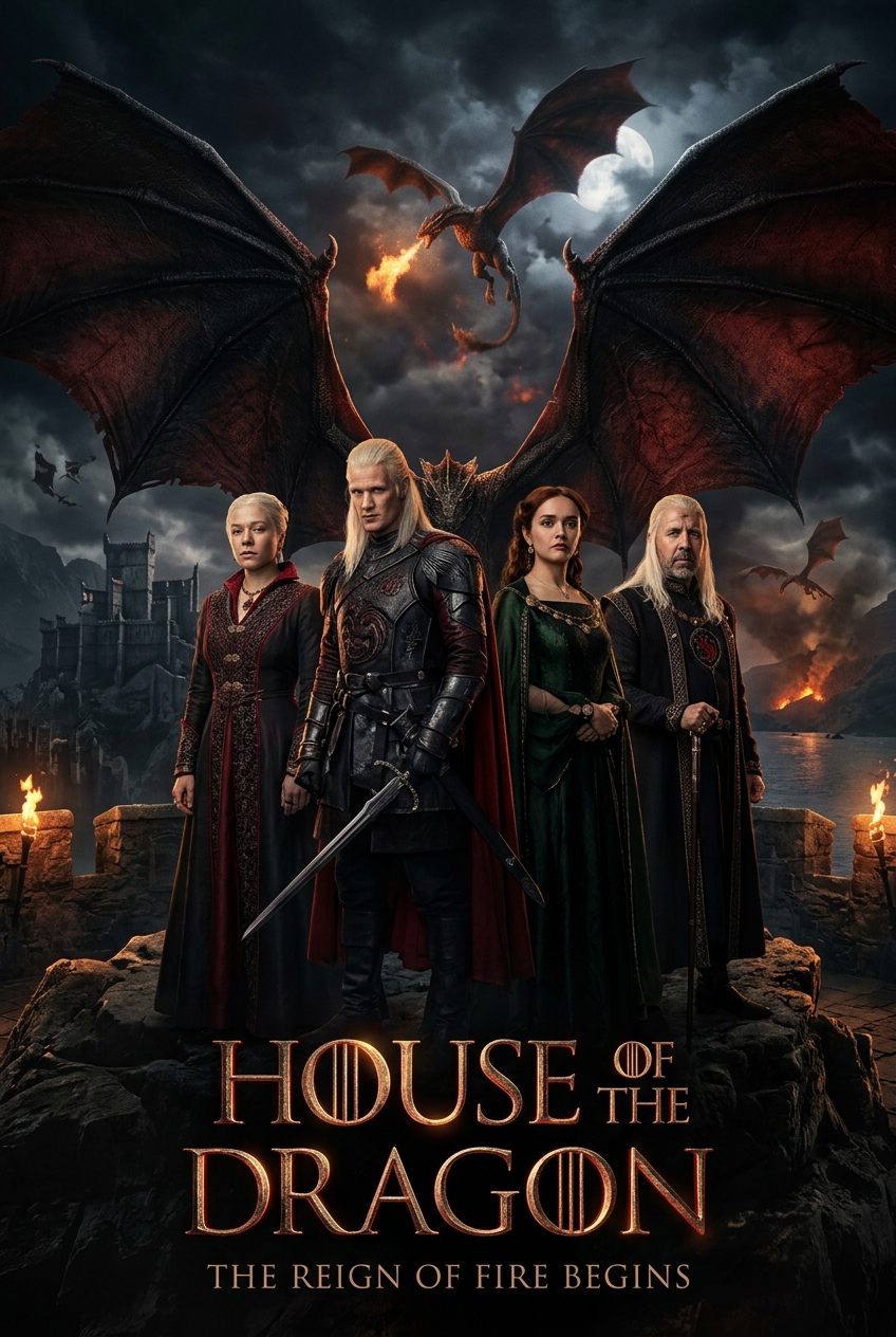 House of the Dragon serie p&aring; IPTV Danmark